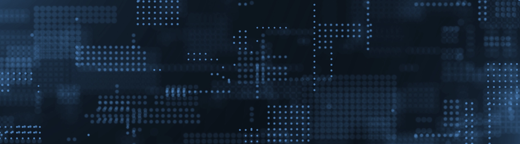 Blue digital concept graphic
